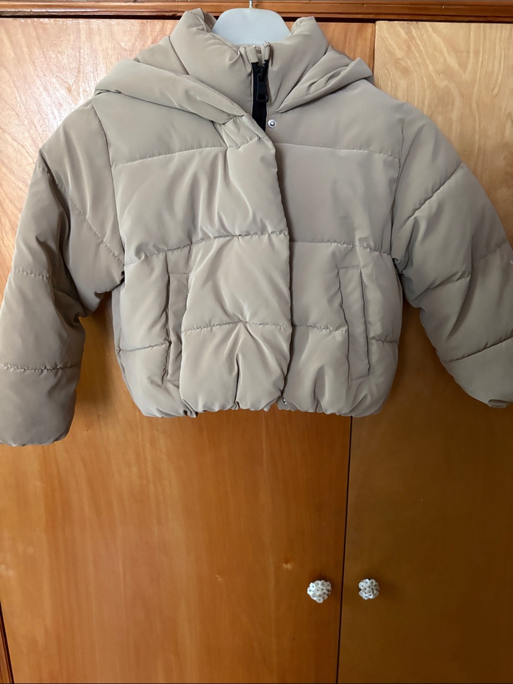 Zara kids puffer jacket coat size 7